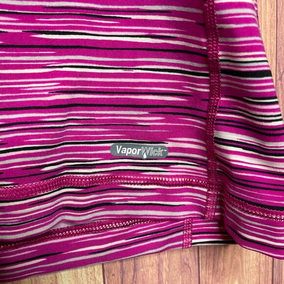 The North Face Pink Stretch Racerback Work Out Tank Top Built in Bra Women Small - Picture 5 of 6